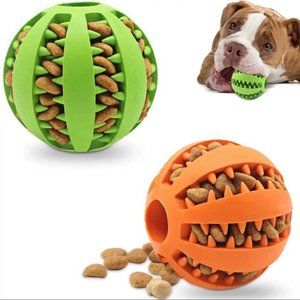 4 Dog Slow Feeder Ball Toys